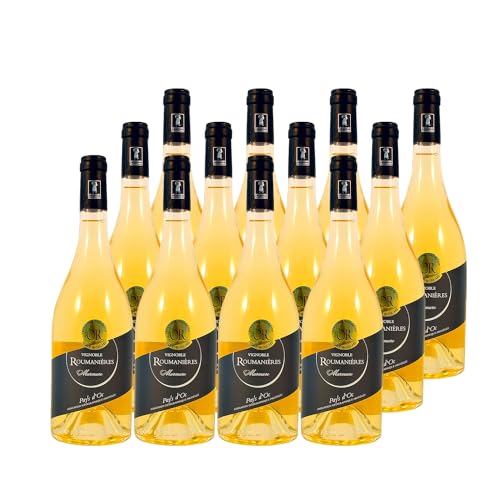 Pays d'Oc Murmure Weißwein 2023 - Château Roumanières - g.g.A. - Languedoc - Roussillon Frankreich - Rebsorte Chardonnay, Sauvignon Blanc, Vermentino - 12x75cl Pays d'Oc Murmure Weißwein 2023 - Château Roumanières - g.g.A. - Languedoc - Roussillon Frankreich - Rebsorte Chardonnay, Sauvignon Blanc, Vermentino - 12x75cl von Generisch