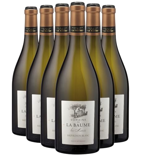 Pays d'Oc Sauvignon Blanc Les Mariés Weißwein 2023 - Domaine de la Baume - g.g.A. - Languedoc - Roussillon Frankreich - Rebsorte Sauvignon Blanc - 6x75cl Pays d'Oc Sauvignon Blanc Les Mariés Weißwein 2023 - Domaine de la Baume - g.g.A. - Languedoc - Roussillon Frankreich - Rebsorte Sauvignon Blanc - 6x75cl von Generisch