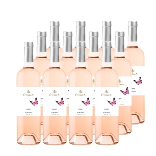 Pays d'Oc Syrah Roséwein 2023 - Maison Guinot - g.g.A. - Languedoc - Roussillon Frankreich - Rebsorte Syrah - 12x75cl Pays d'Oc Syrah Roséwein 2023 - Maison Guinot - g.g.A. - Languedoc - Roussillon Frankreich - Rebsorte Syrah - 12x75cl von Generisch