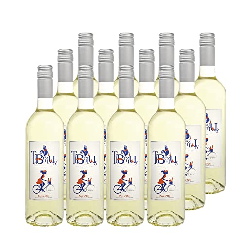 Pays d'Oc Tiberius Weißwein 2022 - Les Vignerons du Sommiérois - g.g.A. - Languedoc - Roussillon Frankreich - Rebsorte Grenache Blanc, Viognier - 12x75cl Pays d'Oc Tiberius Weißwein 2022 - Les Vignerons du Sommiérois - g.g.A. - Languedoc - Roussillon Frankreich - Rebsorte Grenache Blanc, Viognier - 12x75cl von Generisch