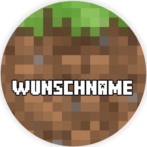 Personalisierbarer Fondant Tortenaufleger Tortenbild Geburtstag Gamer Videospiel mit Wunschtext Wunschname von Generisch
