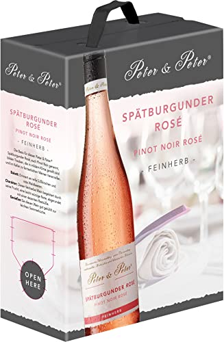 Peter & Peter Spätburgunder Rose feinherb - Pinot Noir Rosé 3,0l BiB von Generisch