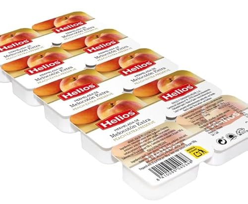 Pfirsichmarmelade in Schälchen,10 Stk. 250 g. 4er-Pack. von Generisch