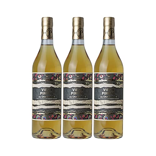 Pineau des Charentes Vieux Pineau des Charentes Weißwein - Les Frères Moine - g.U. - Süd-West Frankreich - Rebsorte Ugni Blanc, Colombard - 3x75cl von Generisch