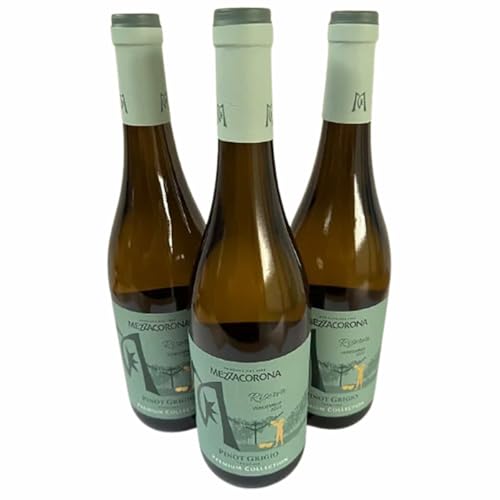 Pinot Grigio Riserva Trentino DOC 2022, Mezzacorona, Weißwein aus Italien, 750 ml, 3er-Set Pinot Grigio Riserva Trentino DOC 2022, Mezzacorona, Weißwein aus Italien, 750 ml, 3er-Set von Generisch