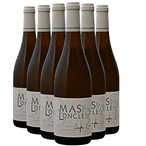 Plaisir de Jour Weißwein 2018 - Mas de l'Oncle - französischer Wein - Languedoc - Roussillon Frankreich - Rebsorte Sauvignon Blanc, Vermentino - 6x75cl von Generisch