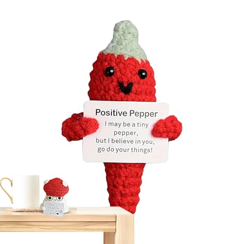 Positive Unterstützung beim Häkeln, Original Wolle Häkelpuppe Kartoffelhäkelpuppe, weiches handgemachtes Spielzeug Emotionen Geschenk Ideen für Schule Büro Zuhause Geburtstag Weihnachten Ostern Positive Unterstützung beim Häkeln, Original Wolle Häkelpuppe Kartoffelhäkelpuppe, weiches handgemachtes Spielzeug Emotionen Geschenk Ideen für Schule Büro Zuhause Geburtstag Weihnachten Ostern von Generisch