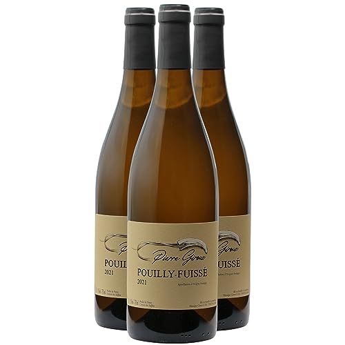 Pouilly-Fuissé Weißwein 2021 - Domaine Pierre et Véronique Giroux - g.U. - Burgund Frankreich - Rebsorte Chardonnay - 3x75cl von Generisch