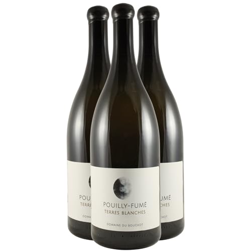 Pouilly-Fumé Terres Blanches MAGNUM Weißwein 2021 - Bio - Domaine du Bouchot - g.U. - Loiretal Frankreich - Rebsorte Sauvignon Blanc - 3x150cl von Generisch
