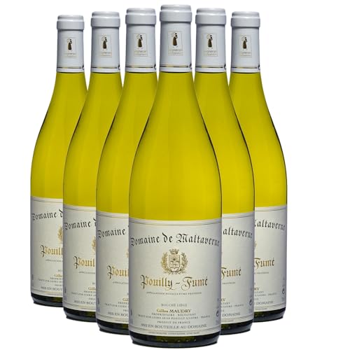 Pouilly-Fumé Weißwein 2023 - Domaine de Maltaverne - g.U. - Loiretal Frankreich - Rebsorte Sauvignon Blanc - 6x75cl Pouilly-Fumé Weißwein 2023 - Domaine de Maltaverne - g.U. - Loiretal Frankreich - Rebsorte Sauvignon Blanc - 6x75cl von Generisch