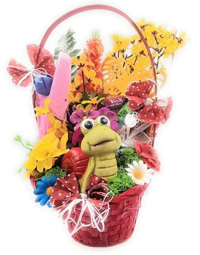 Präsentkorb mit Dekorationen und Süßigkeiten, Geschenkidee zu jedem Anlaß für einen lieben Menschen als kleine Aufmerksamkeit Präsentkorb mit Dekorationen und Süßigkeiten, Geschenkidee zu jedem Anlaß für einen lieben Menschen als kleine Aufmerksamkeit von Generisch