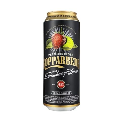 Premium-Apfelwein mit Erdbeer- und Limettensaft, 50 cl Dose. 3er-Pack. Premium-Apfelwein mit Erdbeer- und Limettensaft, 50 cl Dose. 3er-Pack. von Generisch