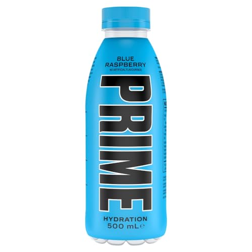 Prime Energy Drink – Blue Raspberry 500 ml (Himbeere, 500ml) von PRIME HYDRATION