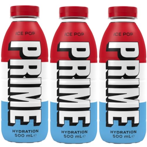 Erfrischungsgetränk Ice Pop Lemonade, Erfrischungsgetränk mit fruchtigem Geschmack 500 Mililiter x 3 STÜCK (Einweg) von Generisch