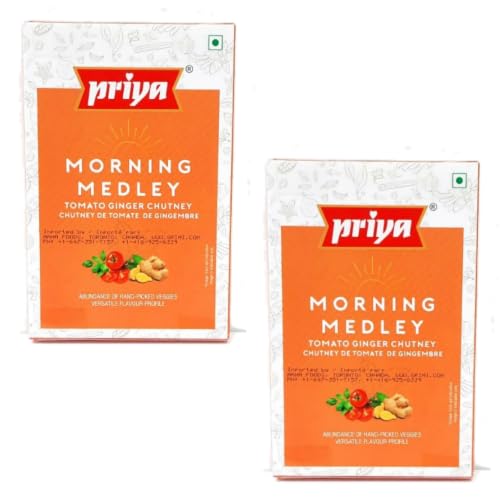 Priya Tomaten-Ingwer-Chutney (Bundle aus 2 x 100 g) von Generisch