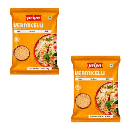 Priya Vermicelli (Bündel mit 2 x 400 g) von Generisch
