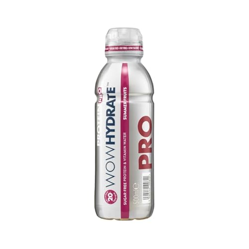 Proteingetränk mit Sommerfruchtgeschmack 20 g. Flasche 500 ml. 8er Pack von Generisch