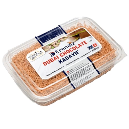 Pufai Gebrauchsfertiger gerösteter Kadayıf für Dubai Schokolade, Geröstet Fertig gerösteter Kadayıf gebrauchsfertig Kadaifi,Teigfäden Engelshaar teigfaden Kataifi 200 Gramm Pufai Gebrauchsfertiger gerösteter Kadayıf für Dubai Schokolade, Geröstet Fertig gerösteter Kadayıf gebrauchsfertig Kadaifi,Teigfäden Engelshaar teigfaden Kataifi 200 Gramm von Generisch
