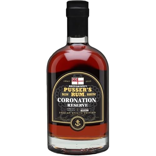 Pusser's Coronation Reserve Rum 54,5% Vol. 0,7 Liter Limited Edition 2023 Pusser's Coronation Reserve Rum 54,5% Vol. 0,7 Liter Limited Edition 2023 von Generisch