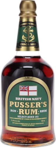 Pusser's Navy Rum Green Label Select 151 0,7 Liter Pusser's Navy Rum Green Label Select 151 0,7 Liter von Generisch