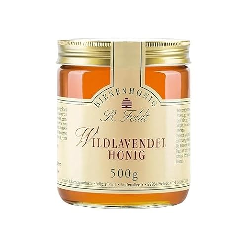 R. Feldt Honige Wildlavendel Honig, aromatisch-blumiges Aroma, Cremig, 500g R. Feldt Honige Wildlavendel Honig, aromatisch-blumiges Aroma, Cremig, 500g von Generisch