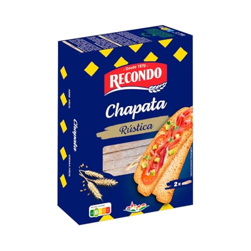 RECONDO Toastbrot vom Typ Ciabatta 180 g, 6er-Pack von Generisch
