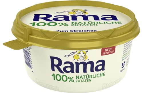 Rama Margarine Original 400g | 100% Pflanzlich, Vegan | Zum Streichen auf`s Brot, zum Backen und Kochen von Generisch