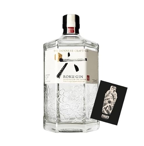 Roku Gin Japanischer Gin Japanese Craft Gin 0,7l 43% VOL- [Enthält Sulfite] von Generisch