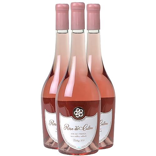 Rose de Calon Roséwein 2021 - französischer Wein - Bordeaux Frankreich - Rebsorte Merlot - 3x75cl von Generisch