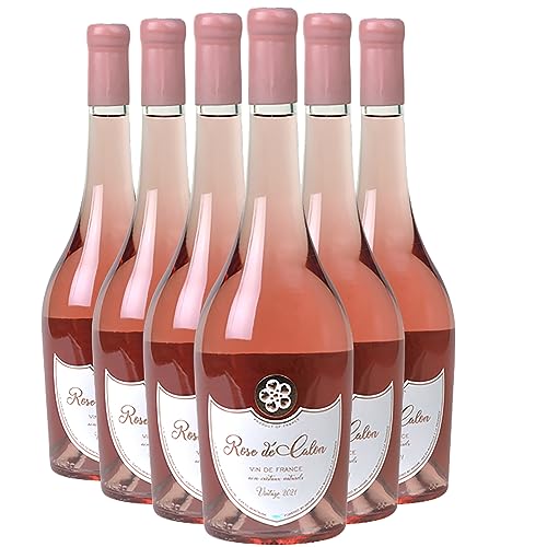 Rose de Calon Roséwein 2021 - französischer Wein - Bordeaux Frankreich - Rebsorte Merlot - 6x75cl von Generisch