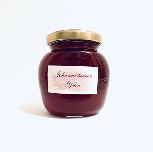 Rotes Johannisbeeren Gelee 250 g - handgemacht - von Generisch