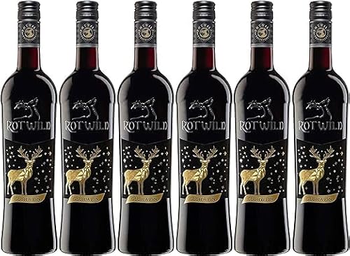 Rotwild deutscher Glühwein rot lieblich 12 x 0.75 l 11% vol. von Generisch