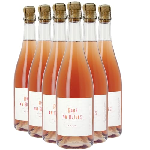 Roujou Rosé en Bulles Roséwein 2023 - Bio - französischer Wein - Sekt - Loiretal Frankreich - Rebsorte Cabernet Franc, Chenin, Chardonnay - 6x75cl Roujou Rosé en Bulles Roséwein 2023 - Bio - französischer Wein - Sekt - Loiretal Frankreich - Rebsorte Cabernet Franc, Chenin, Chardonnay - 6x75cl von Generisch
