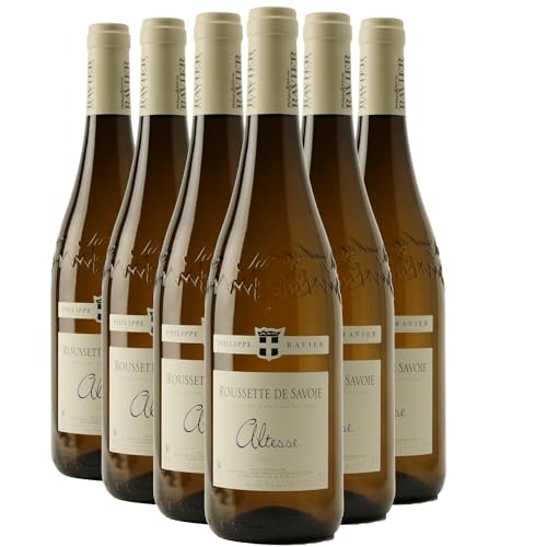 Roussette de Savoie Altesse Weißwein 2023 - Philippe et Sylvain Ravier - g.U. - Savoie - Bugey Frankreich - Rebsorte Altesse - 6x75cl von Generisch