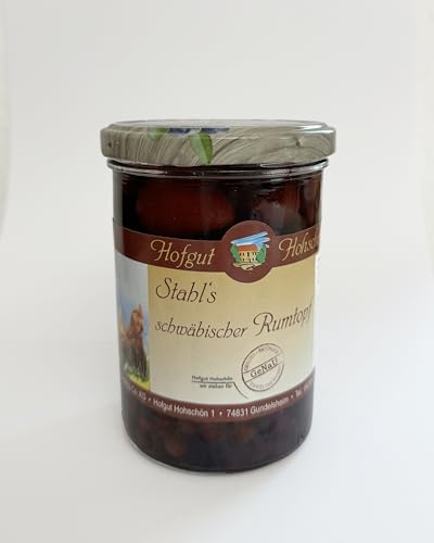 Rumtopf | der klassische | nach Oma Stahls Rezept | mit Früchten aus dem Bauerngarten | Direkt vom Bauernhof | für den Genießer | Inhalt 400 ml | mit Übersee Rum | nachhaltigem Zucker aus der Region Rumtopf | der klassische | nach Oma Stahls Rezept | mit Früchten aus dem Bauerngarten | Direkt vom Bauernhof | für den Genießer | Inhalt 400 ml | mit Übersee Rum | nachhaltigem Zucker aus der Region von Generisch