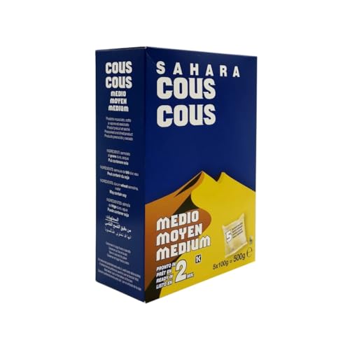 SAHARA Couscous, mittlere Körnung, SAHARA, 5 Beutel x 100 g, 2er-Packung SAHARA Couscous, mittlere Körnung, SAHARA, 5 Beutel x 100 g, 2er-Packung von Generisch
