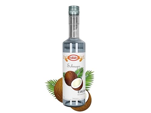 SAHARA - Kokosnuss Schnaps Flavoured Spirits 0,7l 38% Vol. - Kokosgeschmack Spirituose mit milder und angenehmer Süße - Exotisch & Fruchtig - Ideal für Cocktails SAHARA - Kokosnuss Schnaps Flavoured Spirits 0,7l 38% Vol. - Kokosgeschmack Spirituose mit milder und angenehmer Süße - Exotisch & Fruchtig - Ideal für Cocktails von Generisch