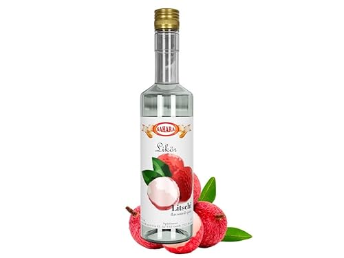 SAHARA - Litschi Likör Flavoured Spirits 0,7l 24% Vol. - Litschigeschmack Spirituose mit milder und angenehmer Süße - Exotisch, Fruchtig & Würzig - Ideal für Cocktails SAHARA - Litschi Likör Flavoured Spirits 0,7l 24% Vol. - Litschigeschmack Spirituose mit milder und angenehmer Süße - Exotisch, Fruchtig & Würzig - Ideal für Cocktails von Generisch