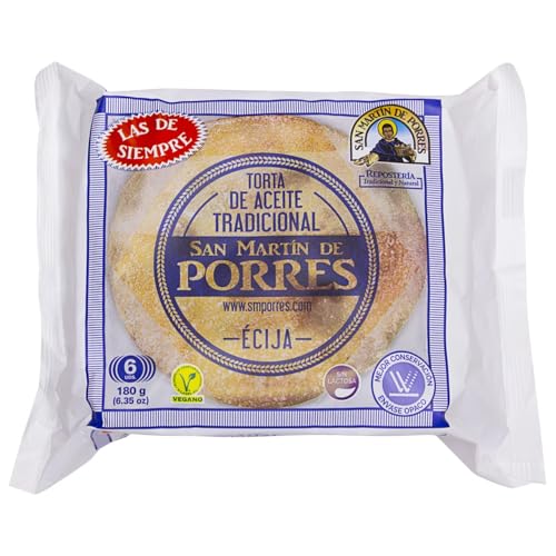 SAN MARTIN DE PORRES Ölkuchen 6 Stück 180 g. 3er Pack von Generisch