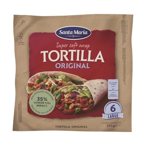 SANTA MARÍA Mexikanische Tortillas SANTA MARÍA 371 g Packung mit 3 von Generisch