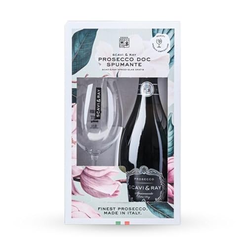 SCAVI & RAY DOC Spumante 0,75L im Geschenkset mit Weinglas SCAVI & RAY DOC Spumante 0,75L im Geschenkset mit Weinglas von Generisch