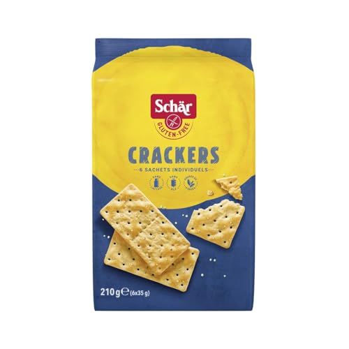 SCHÄR Glutenfreie Cracker SCHAR 210 g. 4er-Pack. von Generisch