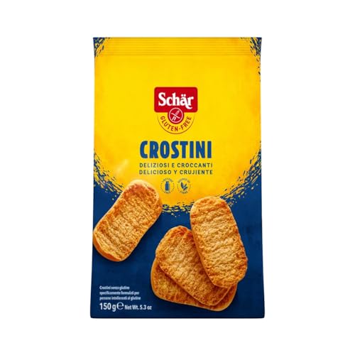 SCHÄR Glutenfreie Crostini SCHÄR 150 g. 4er-Pack. von Generisch