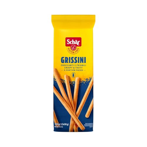 SCHÄR Glutenfreie Grissini SCHÄR 150 g. 4er-Pack. von Generisch