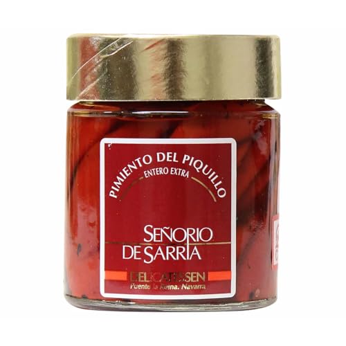 SEÑORÍO DE SARRIÁ Ganze Piquillo-Paprika g.U. Lodosa SEÑORÍO DE SARRIÁ 180 g. 4er Pack SEÑORÍO DE SARRIÁ Ganze Piquillo-Paprika g.U. Lodosa SEÑORÍO DE SARRIÁ 180 g. 4er Pack von Generisch