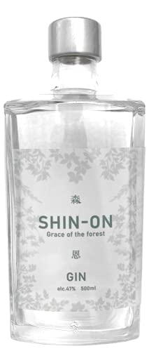 SHIN-ON GIN, Grace of the Forest', japanischer Gin aus Wacholderbeere, Präfektur Shimane, Japan, alc. 47% vol., (1x0,5L) von Generisch