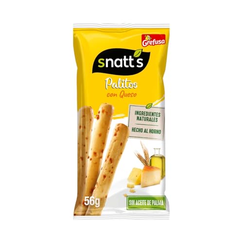 SNATT'S Getreidestangen mit Käsebeutel 56 g. 6er-Pack. von Generisch