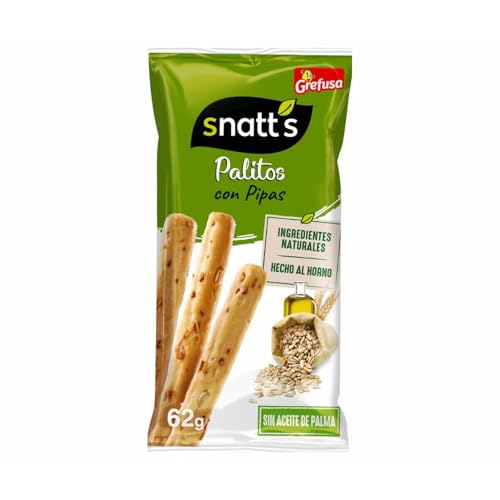 SNATT'S Getreidestangen mit Kernen, Beutel 62 g, 8er-Pack SNATT'S Getreidestangen mit Kernen, Beutel 62 g, 8er-Pack von Generisch
