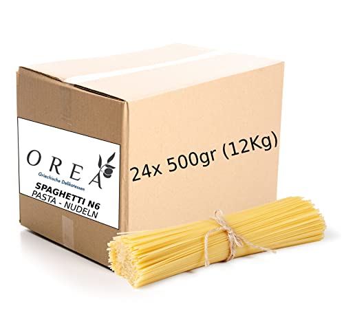 SPAGHETTI N.6 | PASTA Nudeln Großpackung 24x500gr (12Kg) von Generisch