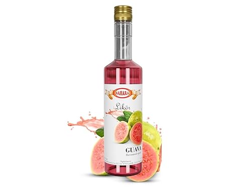 SAHARA - Guava Likör Flavoured Spirits 0,7l 24% Vol. - Guavengeschmack Spirituose mit milder und angenehmer Süße - Exotisch & Fruchtig - Ideal für Cocktails SAHARA - Guava Likör Flavoured Spirits 0,7l 24% Vol. - Guavengeschmack Spirituose mit milder und angenehmer Süße - Exotisch & Fruchtig - Ideal für Cocktails von Generisch
